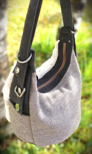 Sac à dos Multipass anthracite gris fourrure