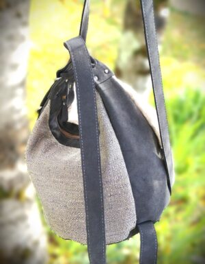 Sac à dos Multipass anthracite gris fourrure