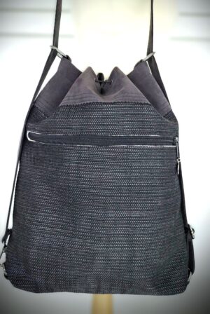 Sac à dos Smart alcantara anthracite