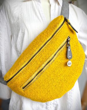 pochette bananamax jaune laine