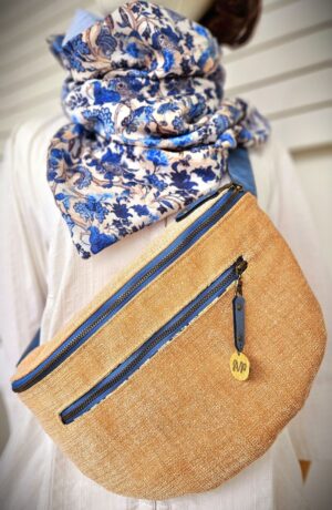 pochette-bananamax-velours-saumon-bleu