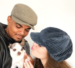 Casquette-Gatsby-Newsboy-Tissu-Velours