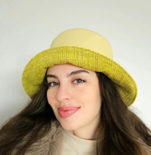 Chapeau-Pluie-Jaune-Velours